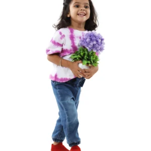 Violet Shibori Special Edition Kids Tie-Dye T-shirt
