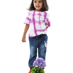 Violet Shibori Special Edition Kids Tie-Dye T-shirt