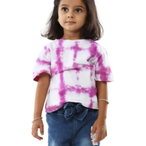 Violet Shibori Special Edition Kids Tie-Dye T-shirt