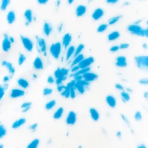 Blue Spiral Tie Dye T-Shirt