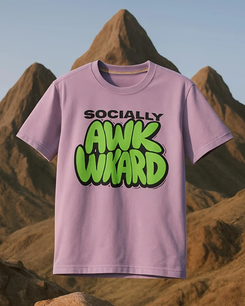 Socially Awkward Oversized Tees