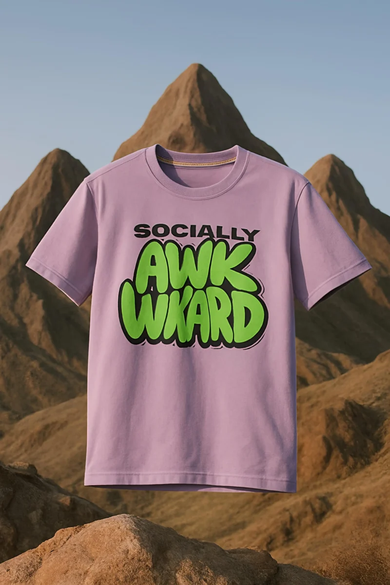 Socially Awkward Oversized Tees